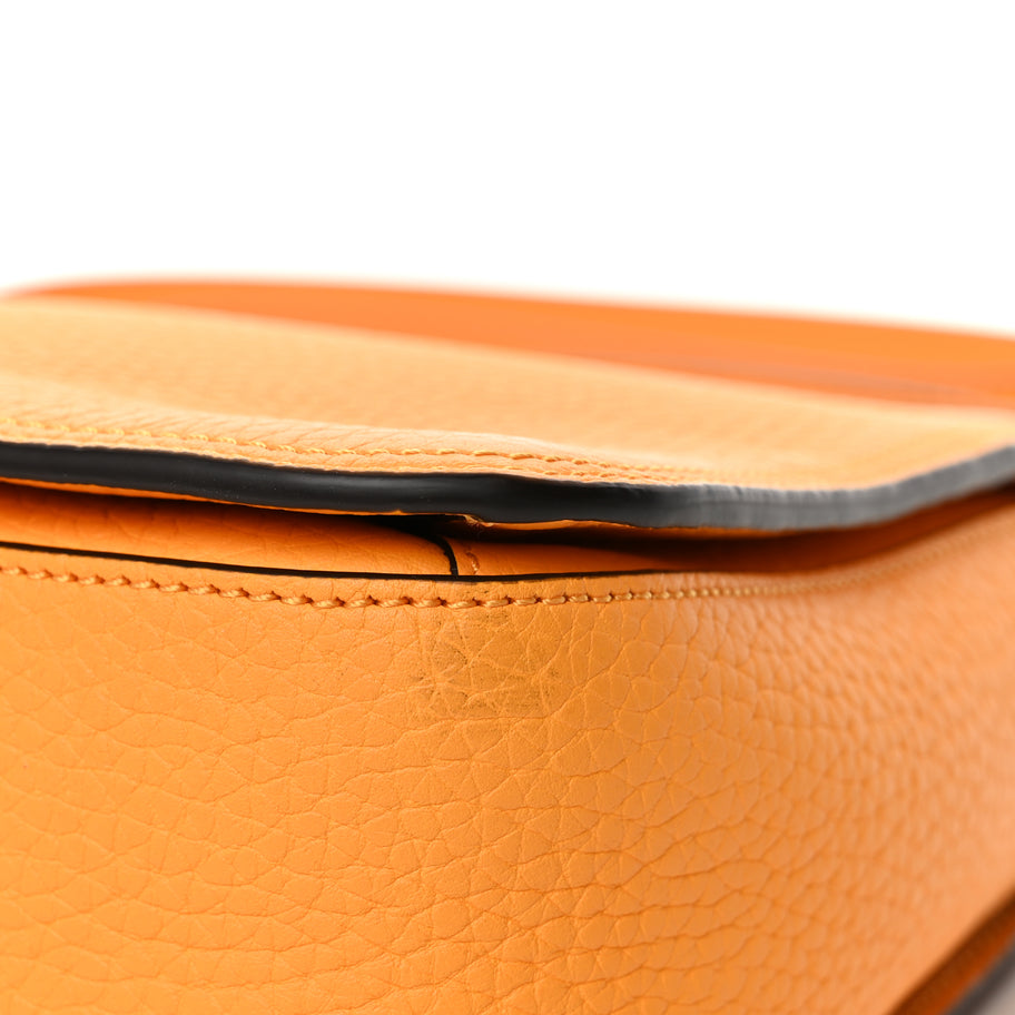 Mulberry Heavy Grain Billie Crossbody Bag Double Yellow Image 12