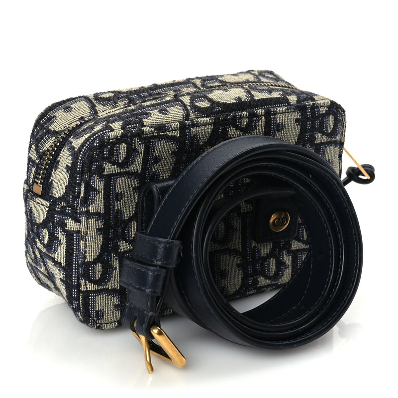  Christian Dior Oblique Belt Pouch Blue