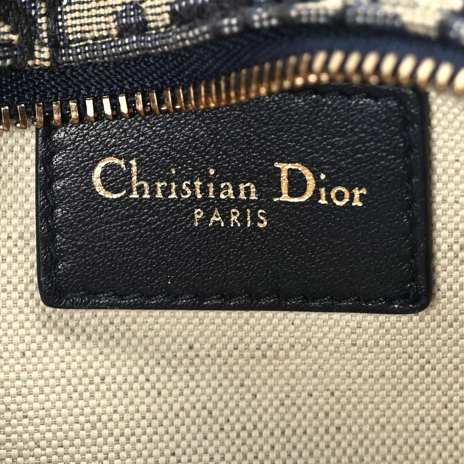 Christian Dior Oblique Belt Pouch Blue Image 5