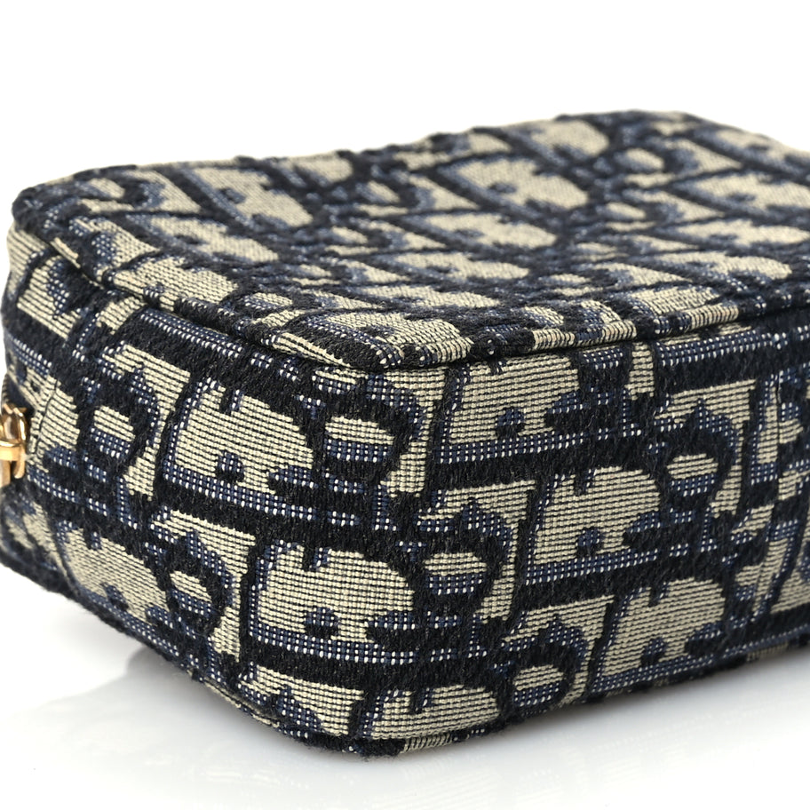 Christian Dior Oblique Belt Pouch Blue Image 7