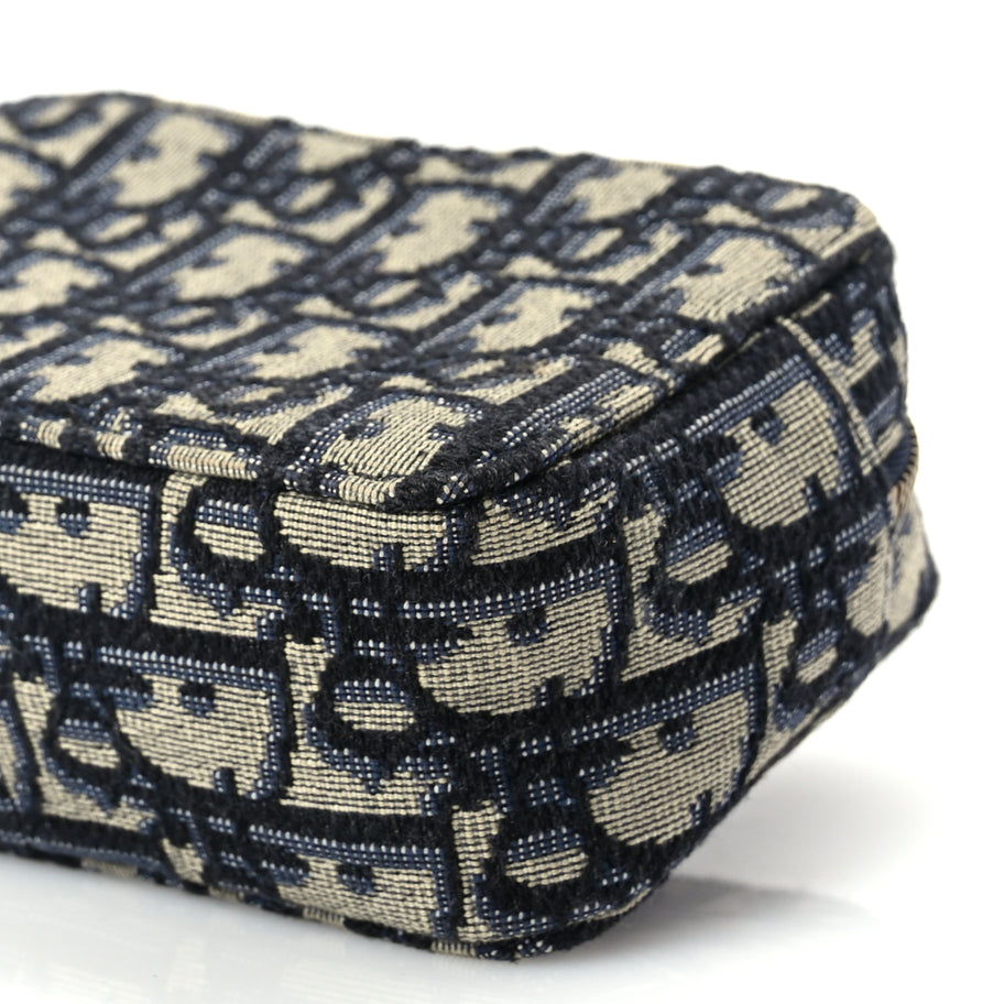 Christian Dior Oblique Belt Pouch Blue Image 8
