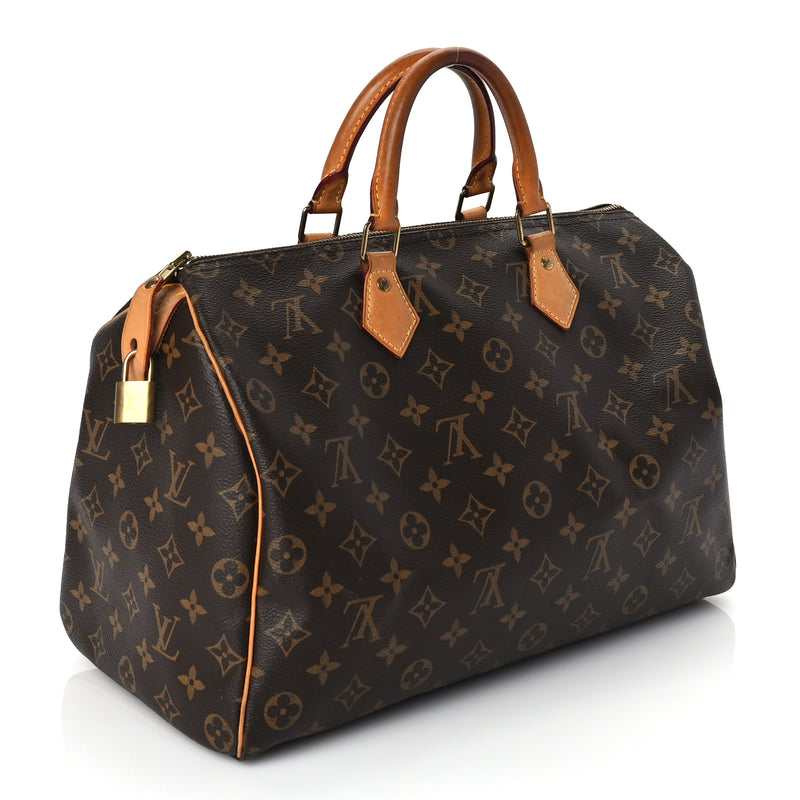  Louis Vuitton Monogram Speedy 35