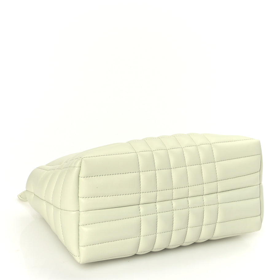 Burberry Lambskin Quilted Small Soft Lola Bag Pistachio Image 3