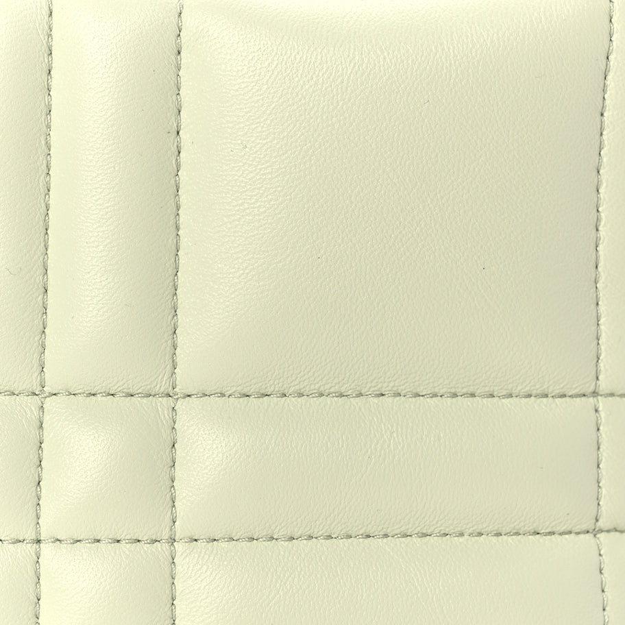 Burberry Lambskin Quilted Small Soft Lola Bag Pistachio Image 6