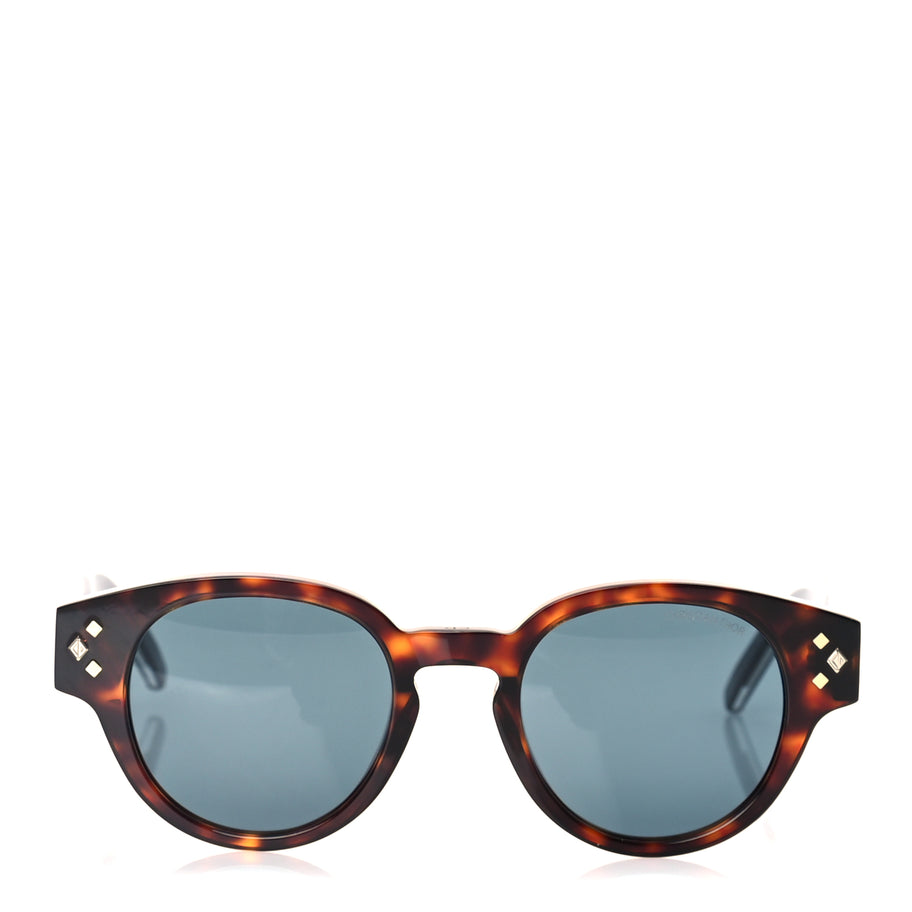 Christian Dior Acetate Rectangular CD Diamond R2I Sunglasses  Tortoise Image 2