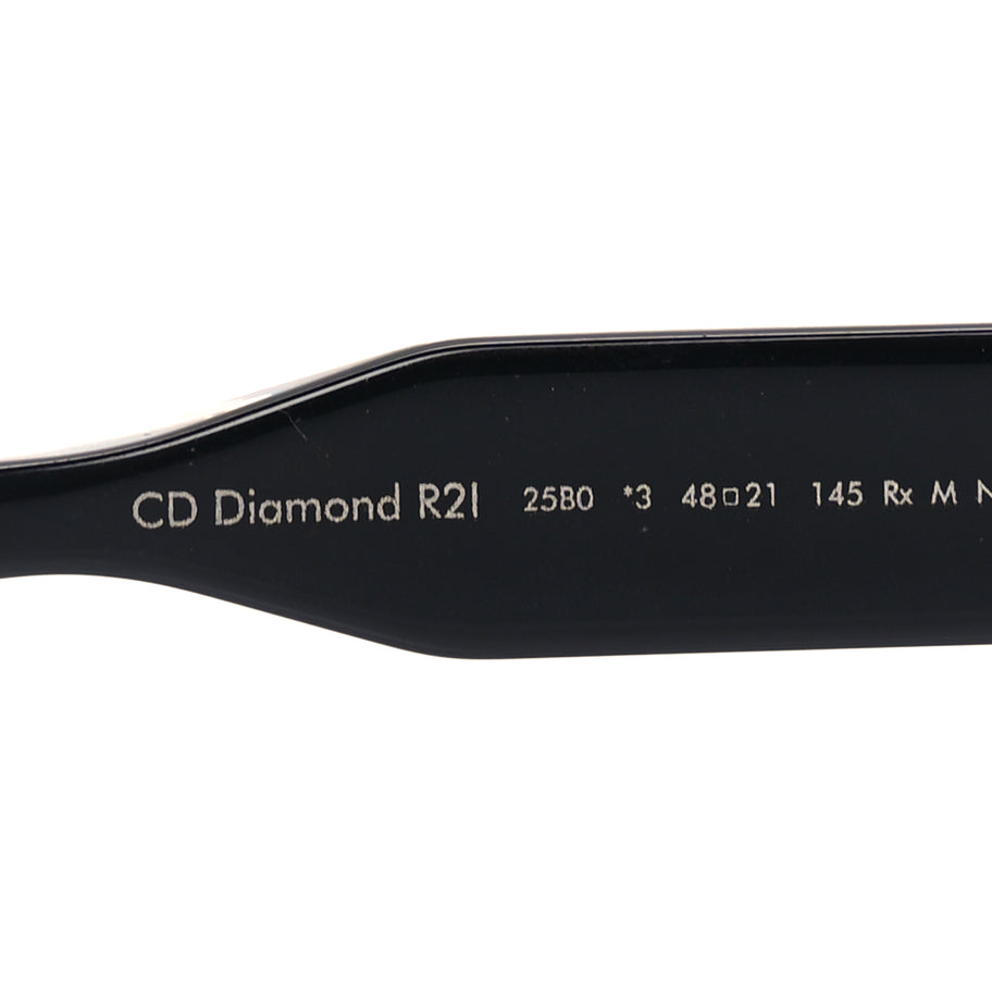 Christian Dior Acetate Rectangular CD Diamond R2I Sunglasses  Tortoise Image 5