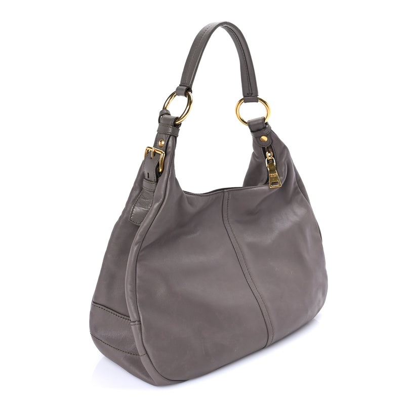  Prada Soft Calf Hobo Bambu Bambu