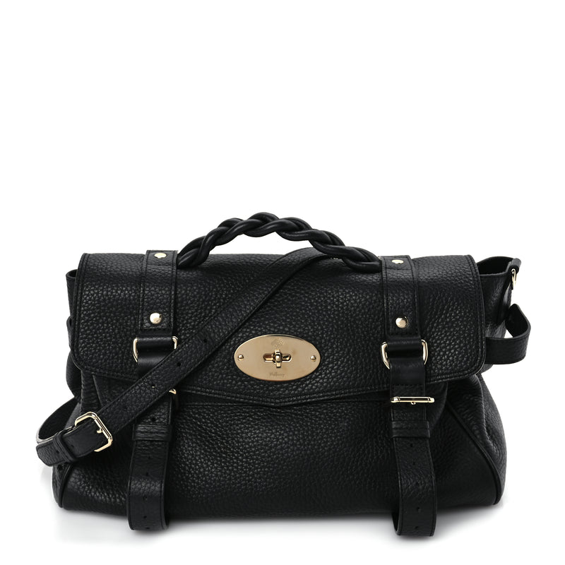  Mulberry Heavy Grain Alexa Black