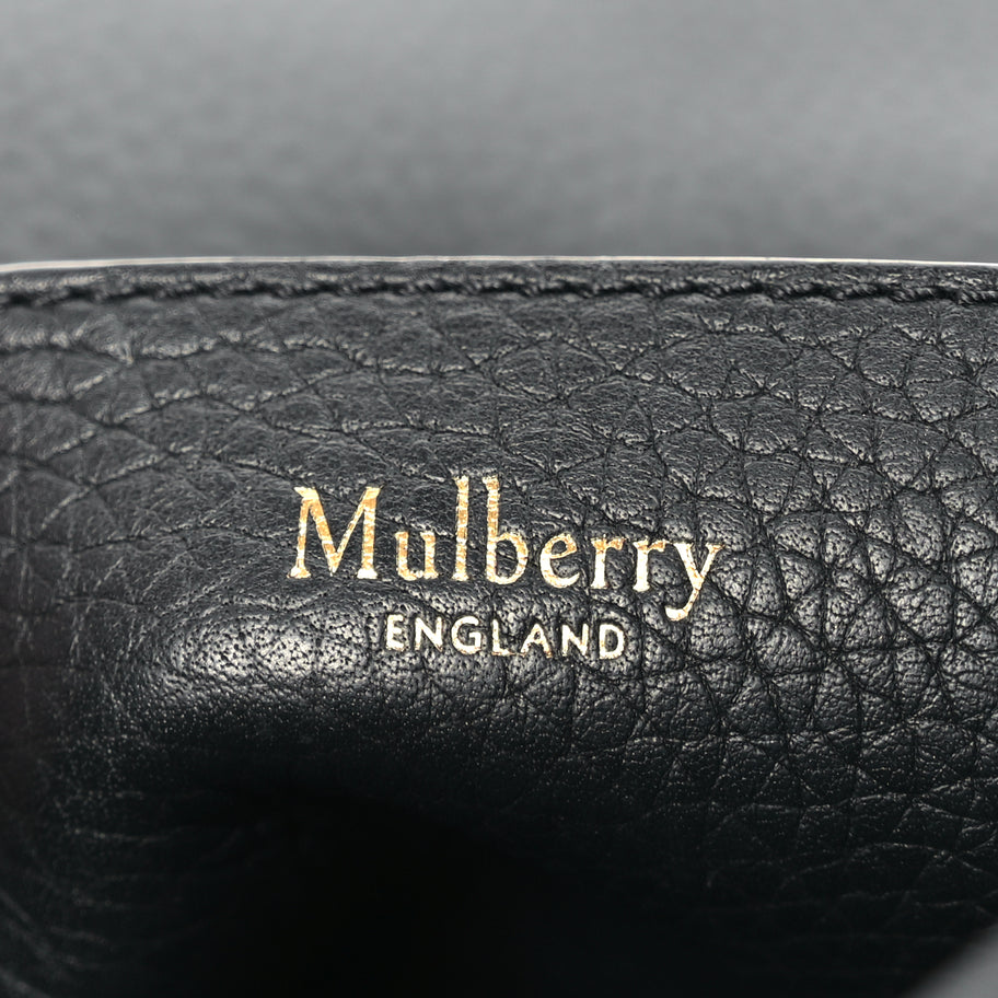 Mulberry Heavy Grain Alexa Black Image 5