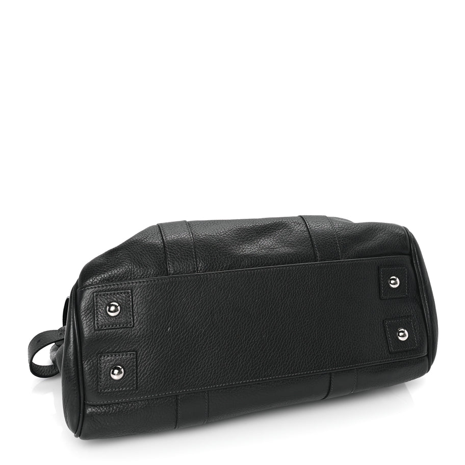 Mulberry Pebbled Calfskin Bayswater Graphite Image 3