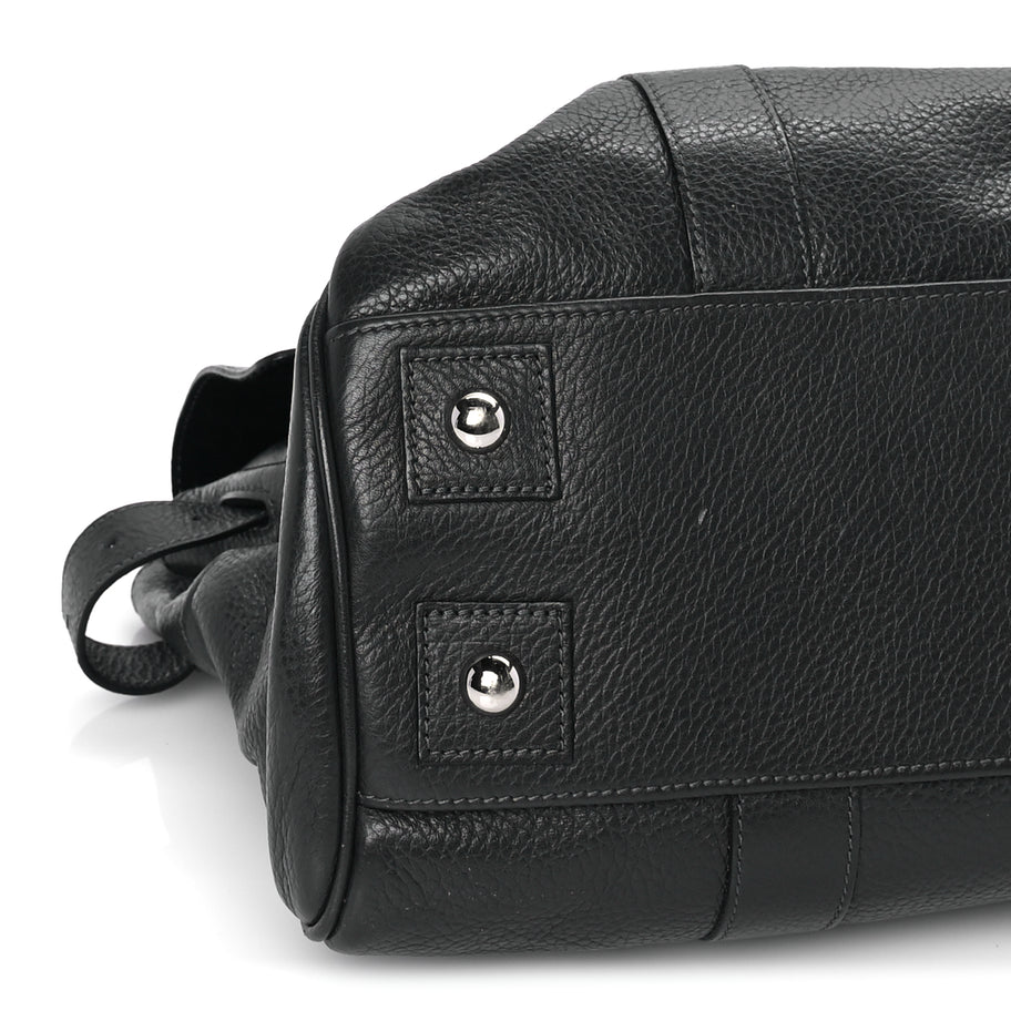 Mulberry Pebbled Calfskin Bayswater Graphite Image 7