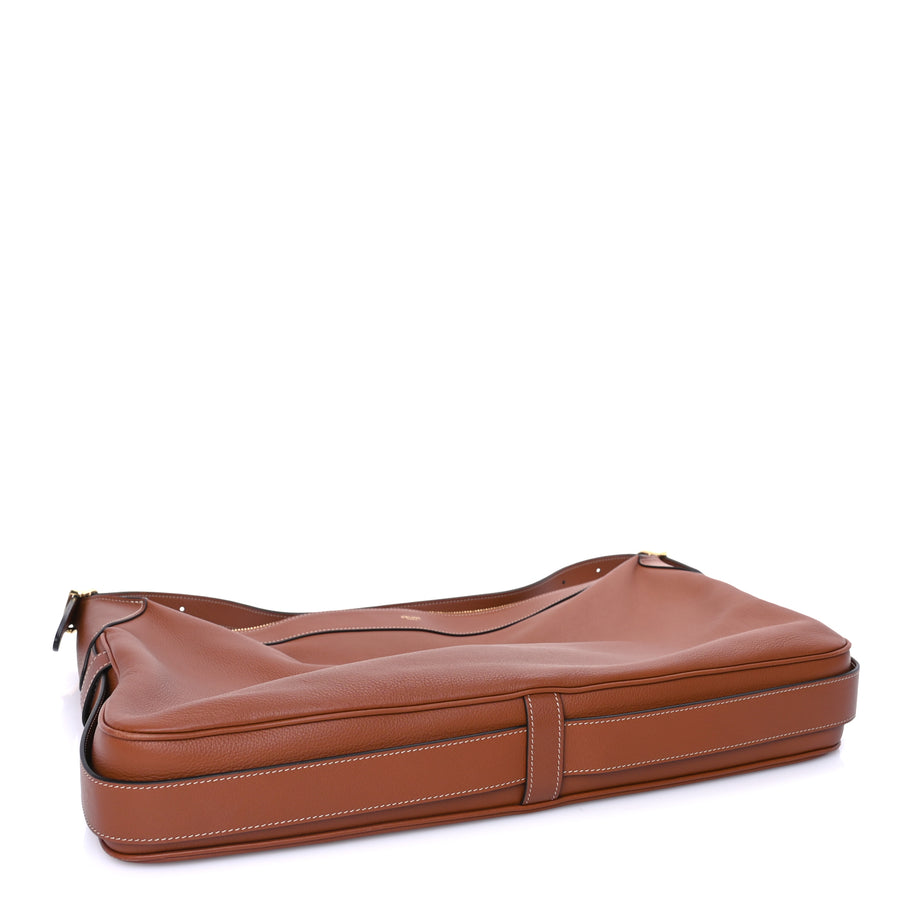 Celine Supple Calfskin Large Romy Shoulder Bag  Tan Image 3
