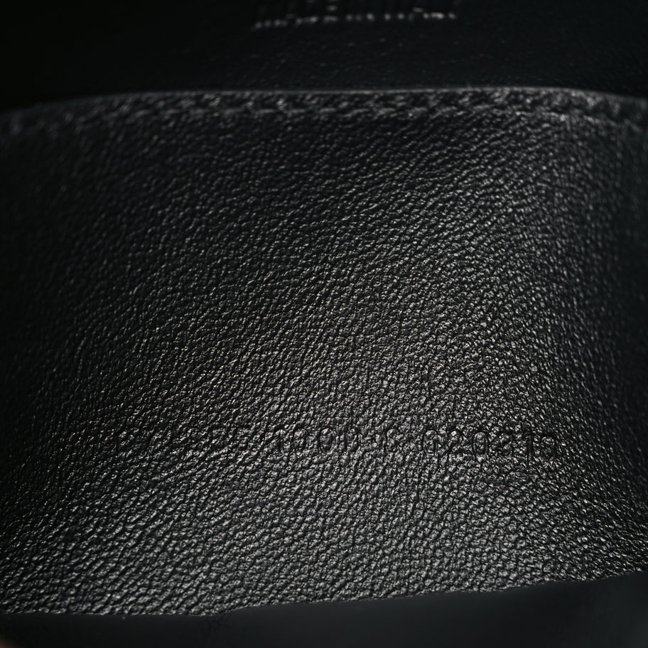 Balenciaga Semi Shiny Smooth Calfskin Small Downtown Shoulder Bag Black Image 6