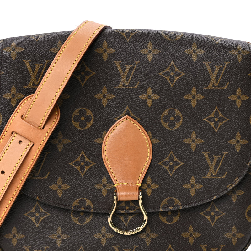  Louis Vuitton Monogram Saint Cloud GM Brown