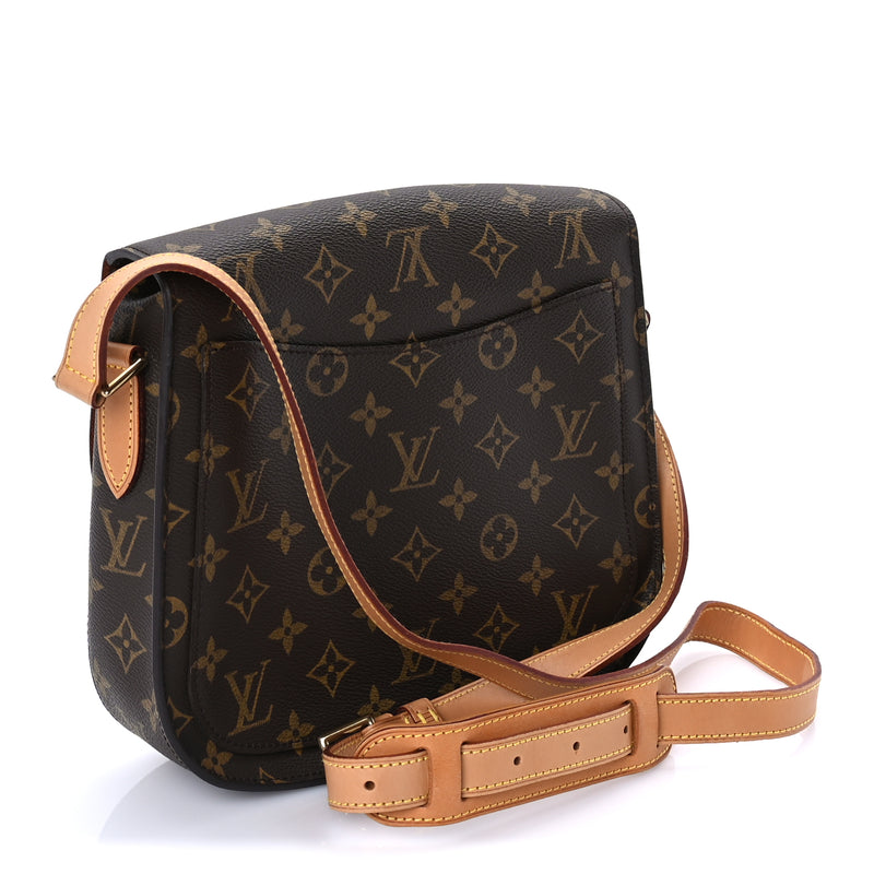  Louis Vuitton Monogram Saint Cloud GM Brown