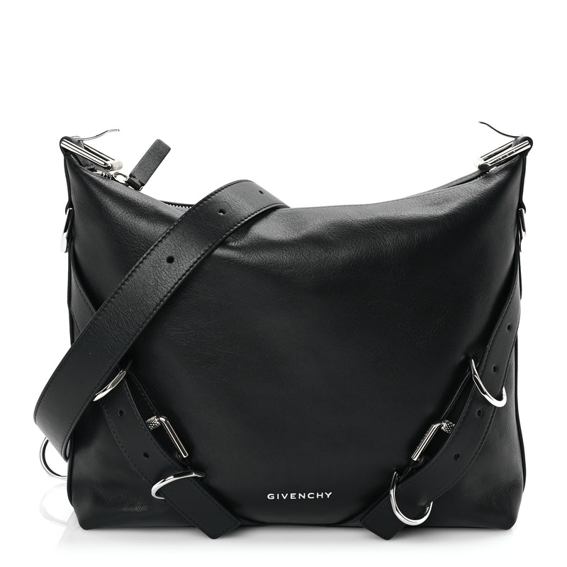  Givenchy Calfskin Medium Voyou Bag  Black