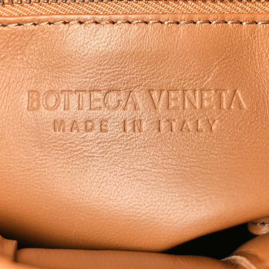 Bottega Veneta Nappa Maxi Intreccio Padded Cassette Crossbody Bag Caramel Image 5