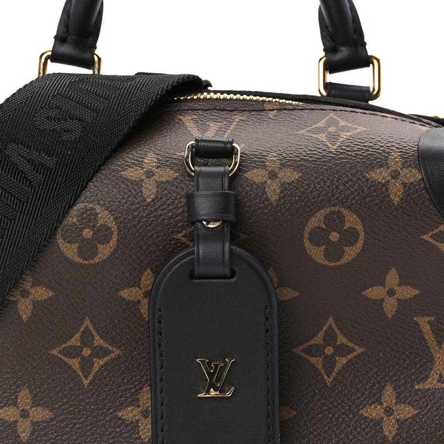 Louis Vuitton Monogram Petite Malle Souple  Black Image 6