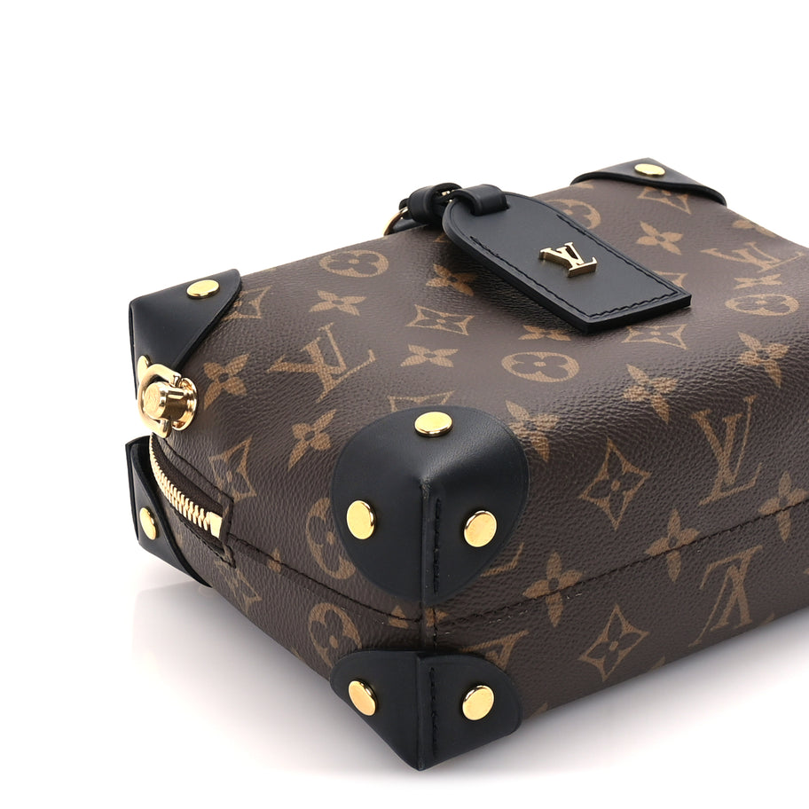 Louis Vuitton Monogram Petite Malle Souple  Black Image 7