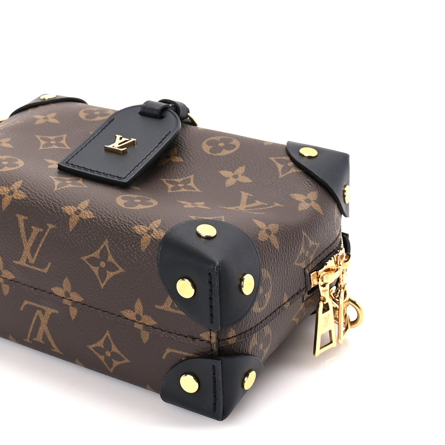 Louis Vuitton Monogram Petite Malle Souple  Black Image 8