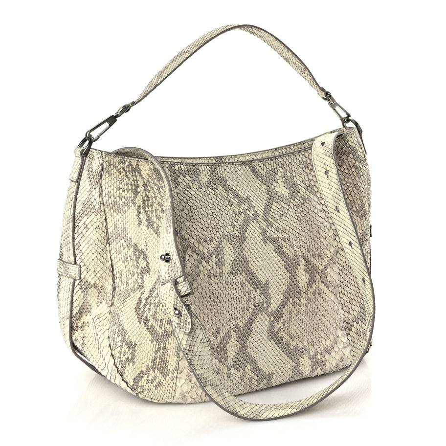 Christian Dior CHRISTIAN DIOR Snakeskin Saddle Soft Bag Image 2
