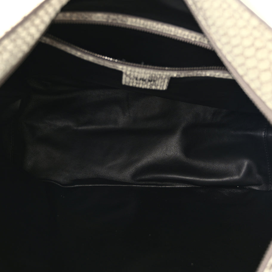 Christian Dior CHRISTIAN DIOR Snakeskin Saddle Soft Bag Image 4