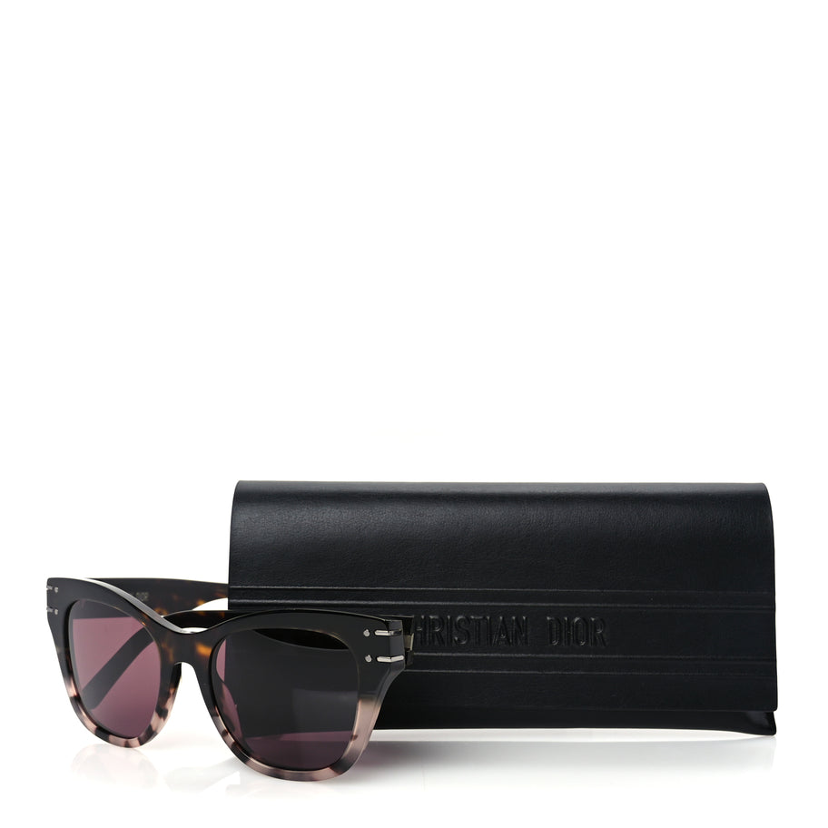 Christian Dior Diorsignature B4I Sunglasses  Tortoise Image 7