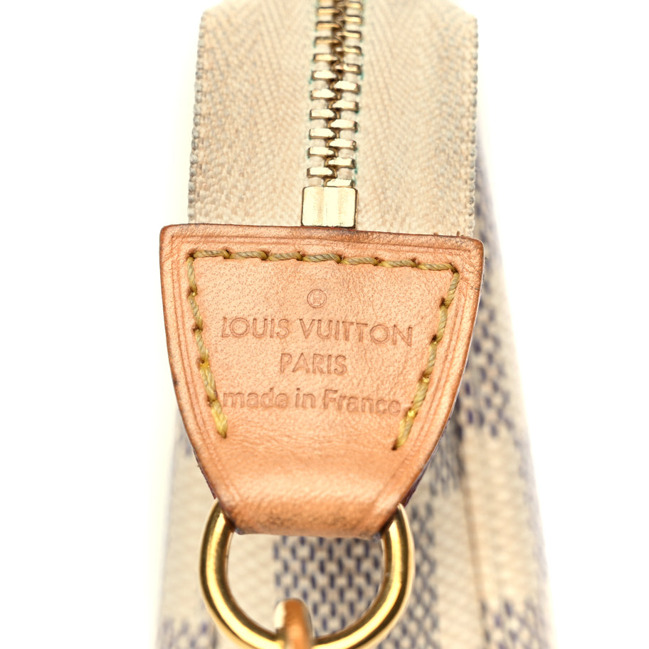 Louis Vuitton Damier Azur Pochette Accessories NM Image 5