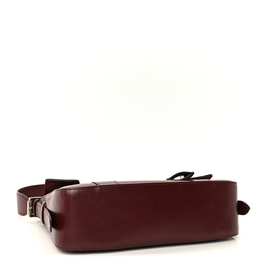 Mulberry Shiny Smooth Calfskin East West Bayswater  Black Cherry Image 3