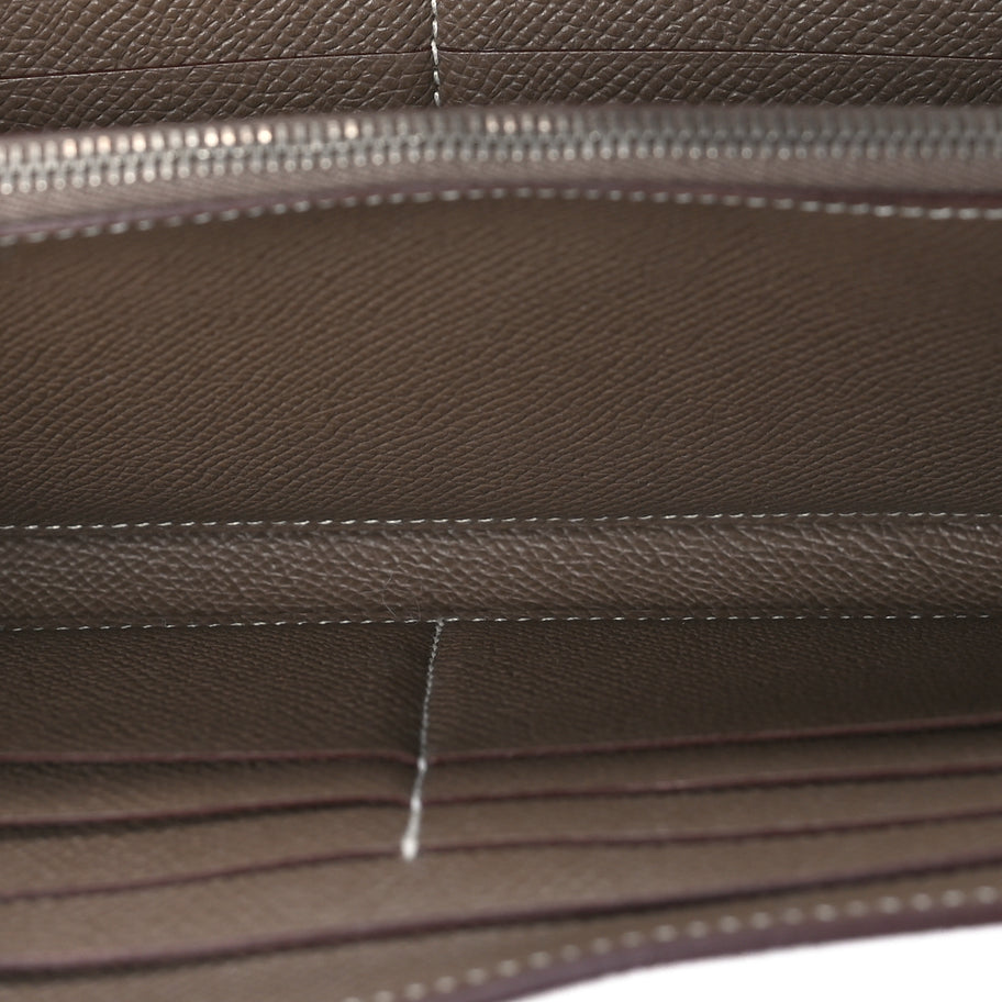 Hermes Epsom Kelly Longue Wallet Etoupe Image 5