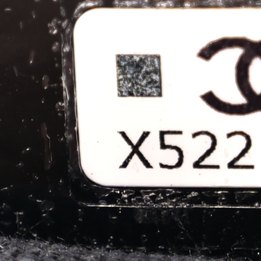 Chanel Shiny Lambskin Quilted Mini Cocodoc Top Handle Bag Black Image 6