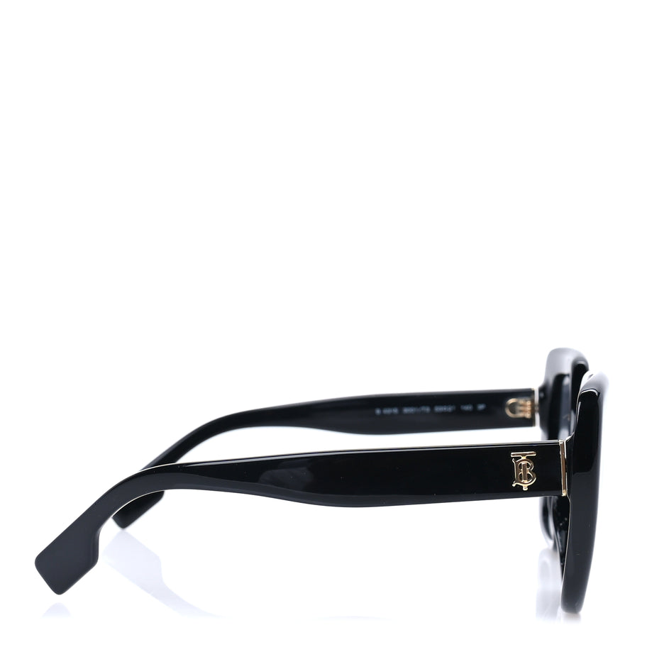 Burberry Acetate Oversized B4315 TB Sunglasses Black Image 3