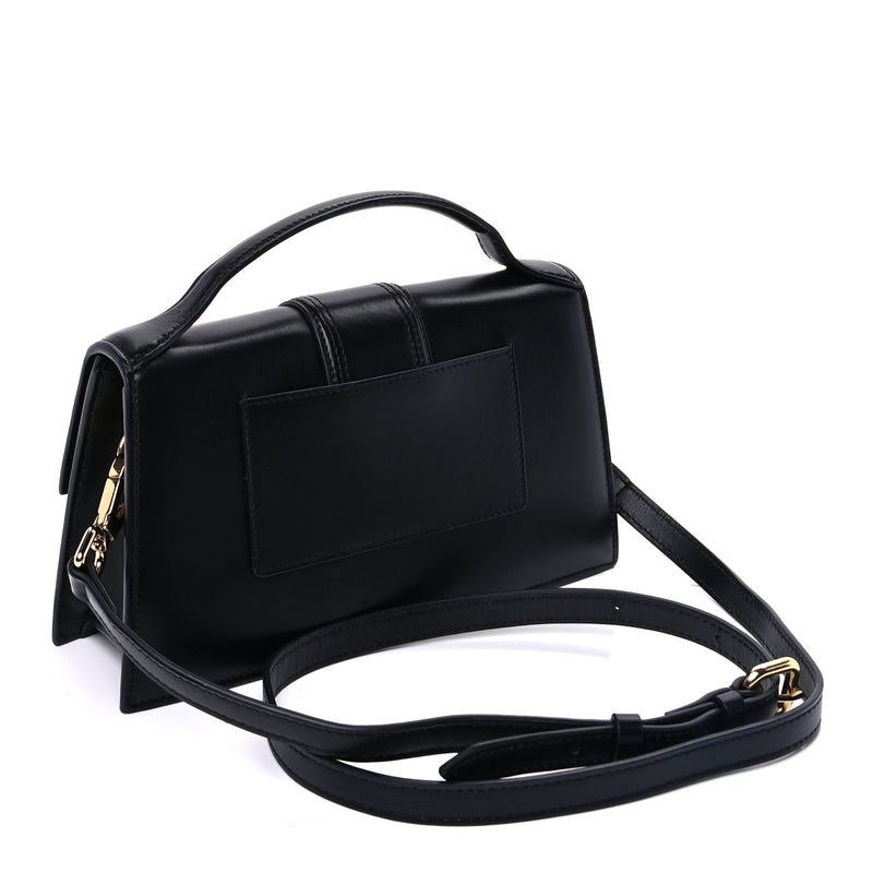  Jacquemus Smooth Calfskin Le Grand Bambino  Black