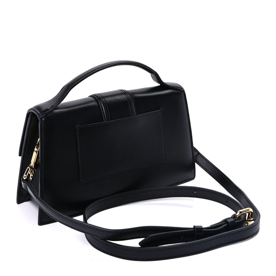 Jacquemus Smooth Calfskin Le Grand Bambino  Black Image 2
