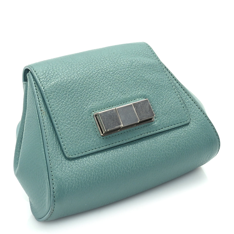 Bottega Veneta Grained Calfskin Geometric Belt Bag Storm Image 3