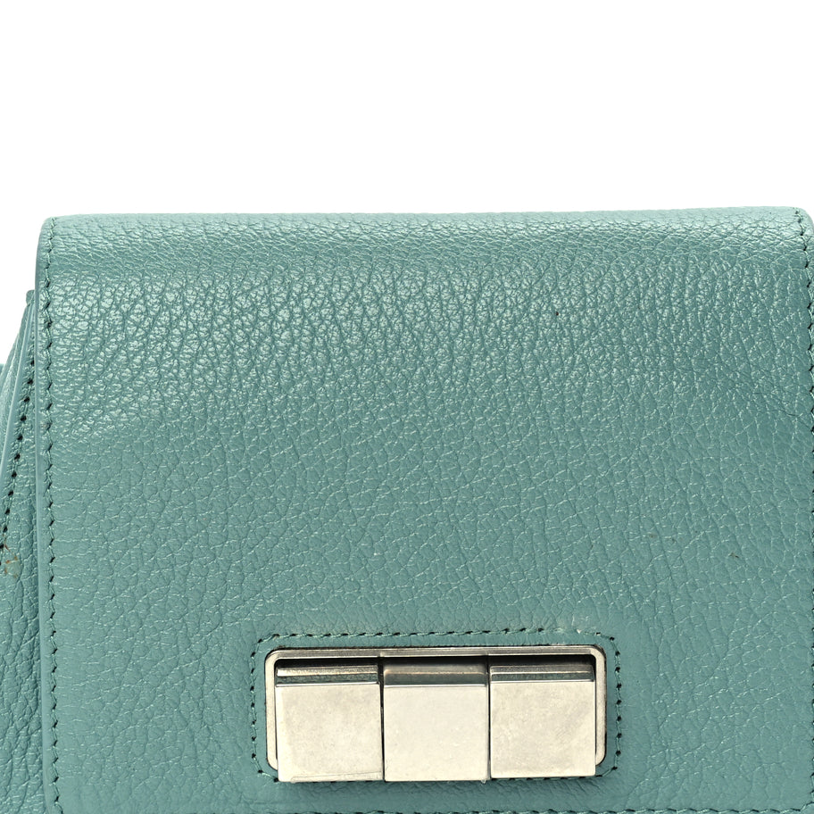Bottega Veneta Grained Calfskin Geometric Belt Bag Storm Image 6