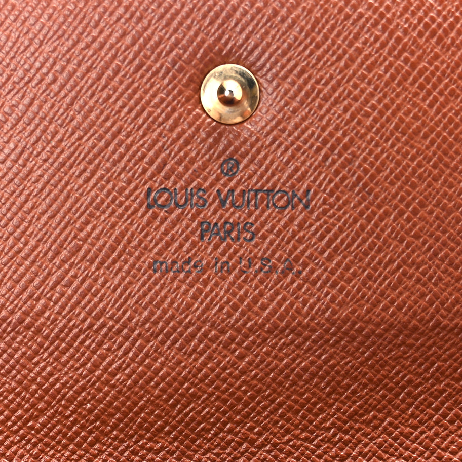Louis Vuitton Monogram Porte Tresor International Wallet Image 6