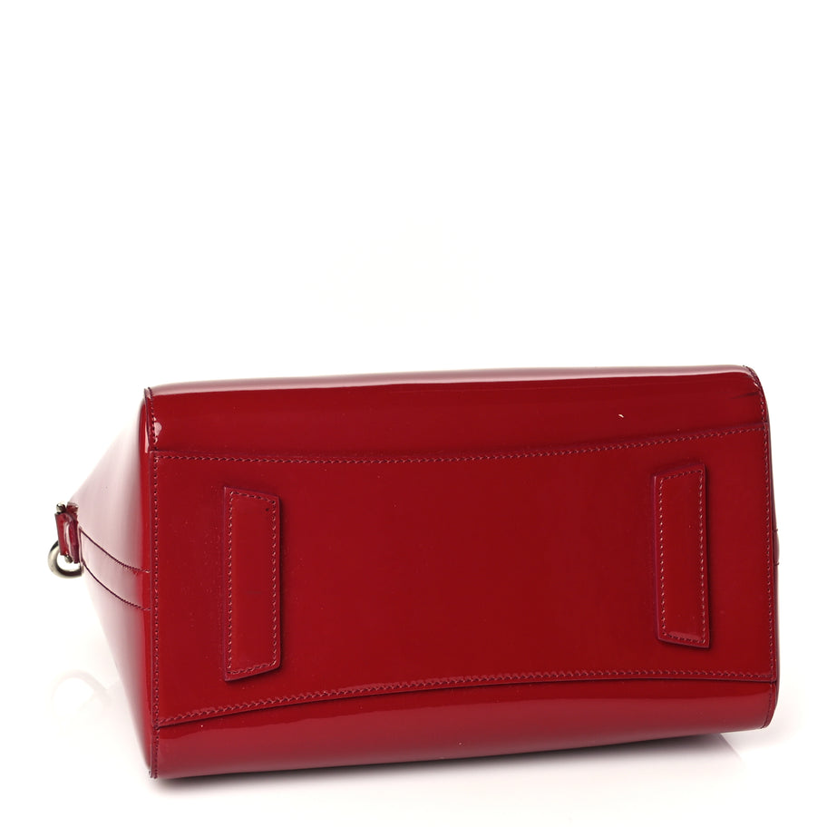 Givenchy Patent Calfskin Small Antigona Red Image 3