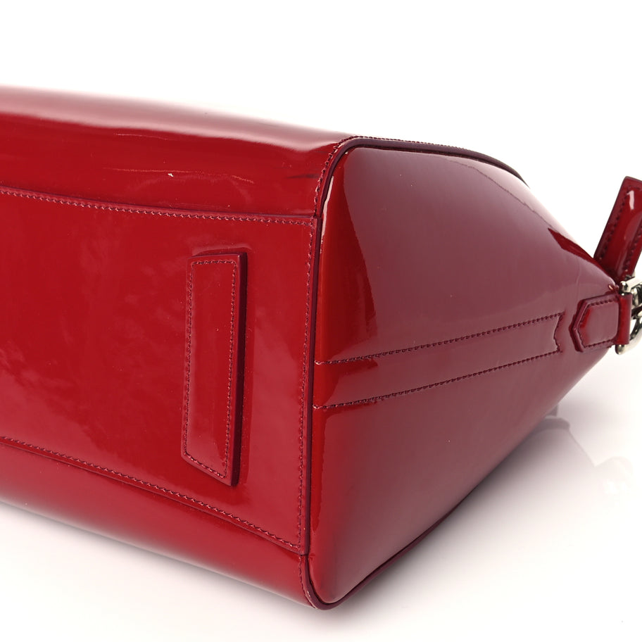Givenchy Patent Calfskin Small Antigona Red Image 8