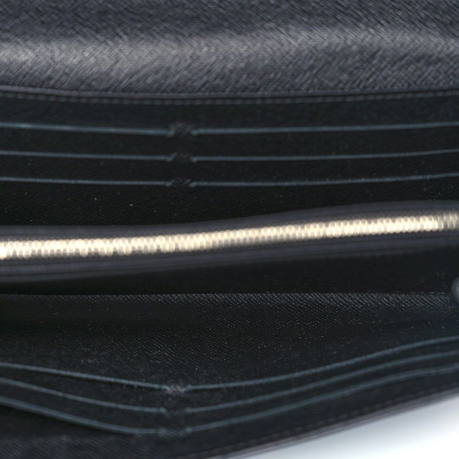 Louis Vuitton Epi Sarah Wallet NM Denim Light Image 6