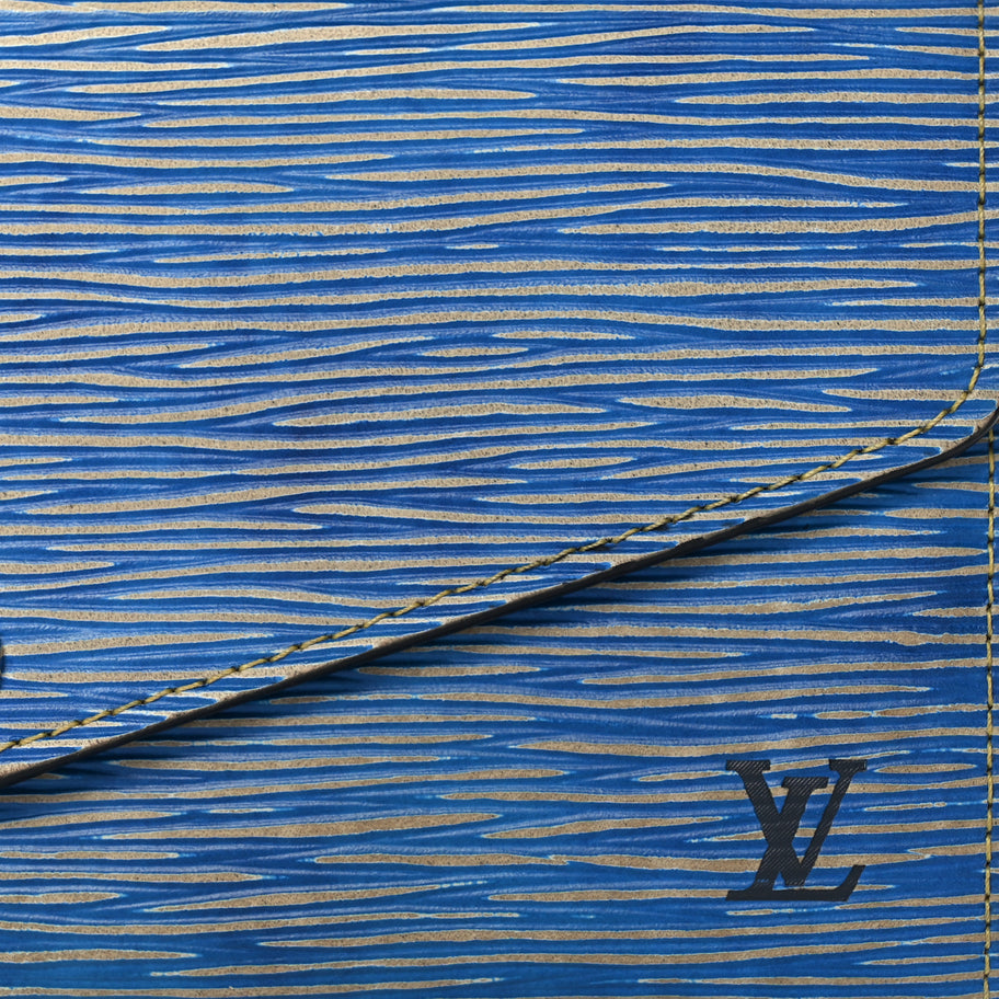 Louis Vuitton Epi Sarah Wallet NM Denim Light Image 8