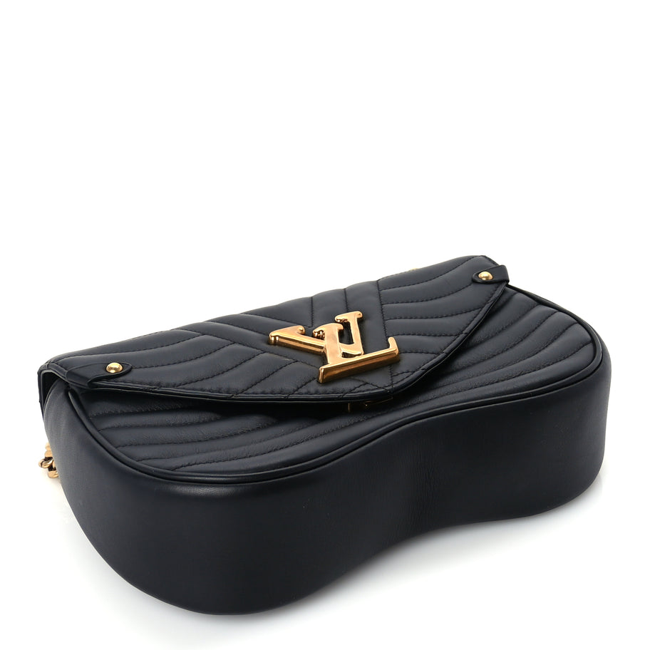 Louis Vuitton Calfskin New Wave Chain PM Black Image 3