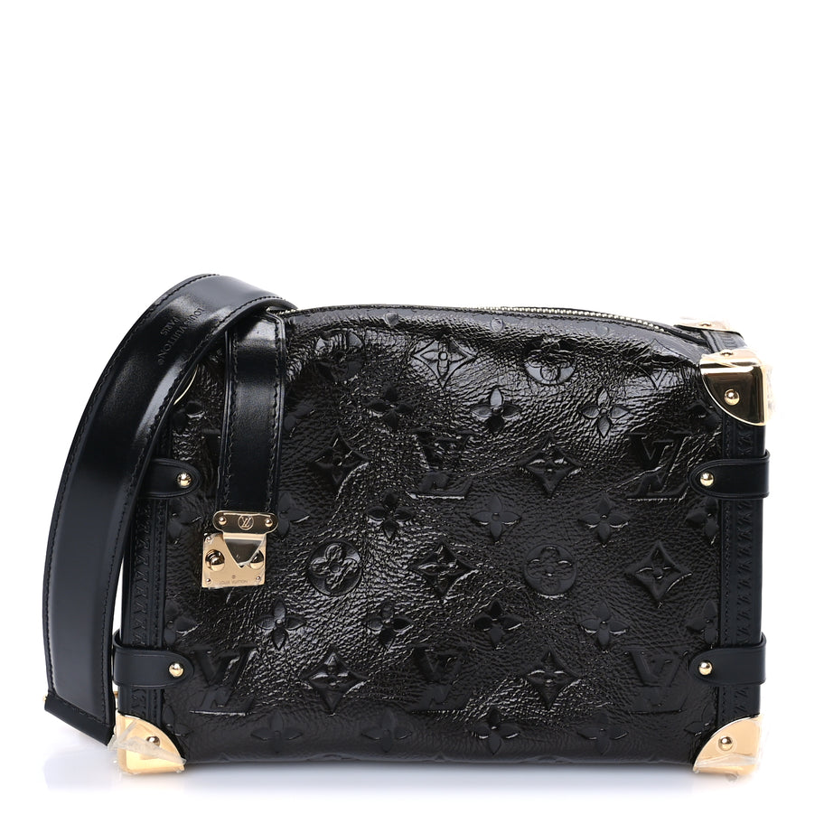 Louis Vuitton Calfskin Monogram Side Trunk MM  Brown Image 1