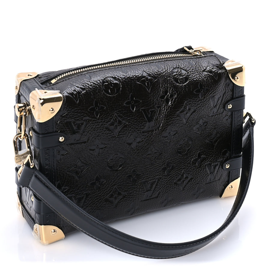 Louis Vuitton Calfskin Monogram Side Trunk MM  Brown Image 2