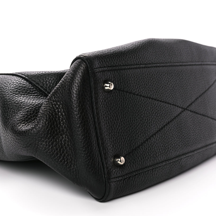 Marc Jacobs Grained Calfskin Satchel Bag Black Image 7