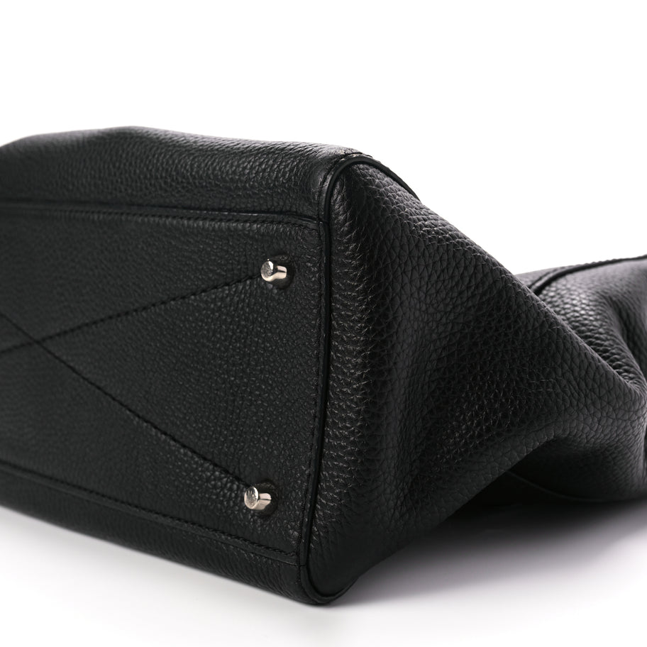 Marc Jacobs Grained Calfskin Satchel Bag Black Image 8