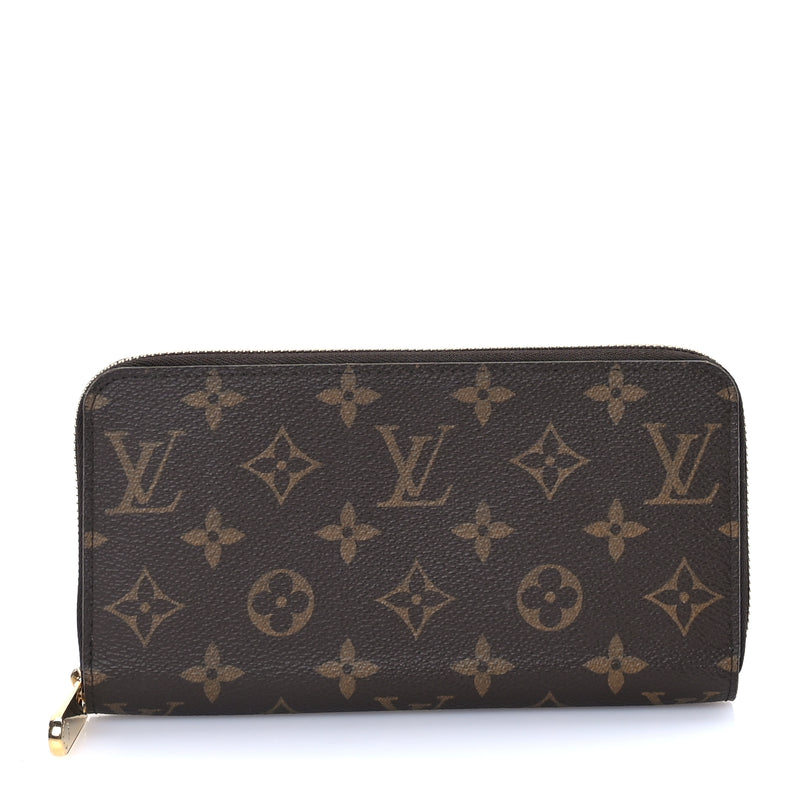  Louis Vuitton Monogram Zippy Wallet Fuchsia Fuchsia