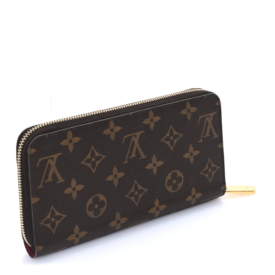 Louis Vuitton Monogram Zippy Wallet Fuchsia Fuchsia Image 4