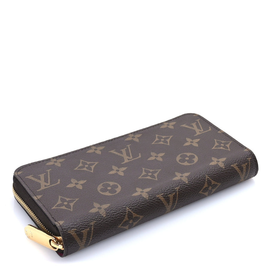 Louis Vuitton Monogram Zippy Wallet Fuchsia Fuchsia Image 5