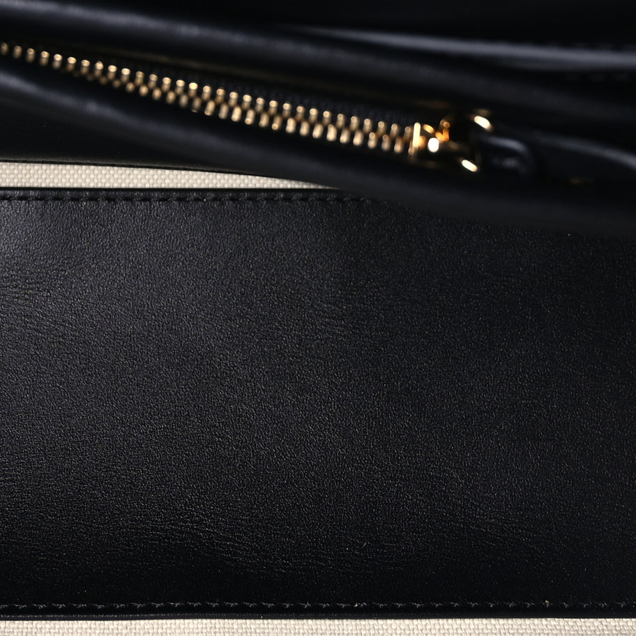 Chanel Calfskin Tweed Urban Essentials Small Shopping Bag Black Image 4